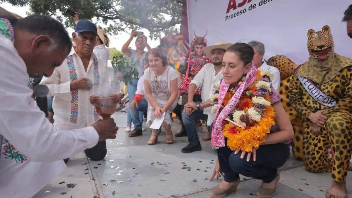 Claudia Sheinbaum Pardo en Acapulco